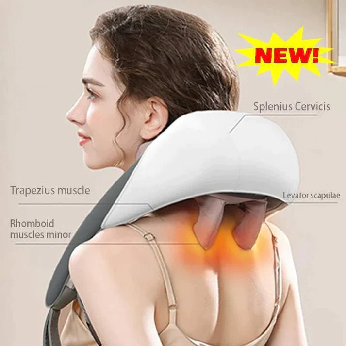 3D Kneading Neck & Shoulder Massager